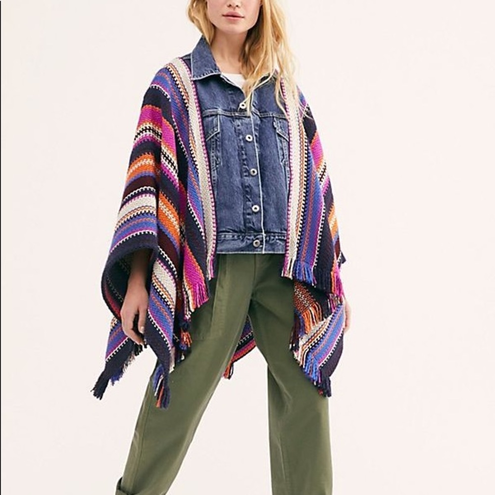 Levi’s Made & Crafted Trucker Poncho Boho Jacket
